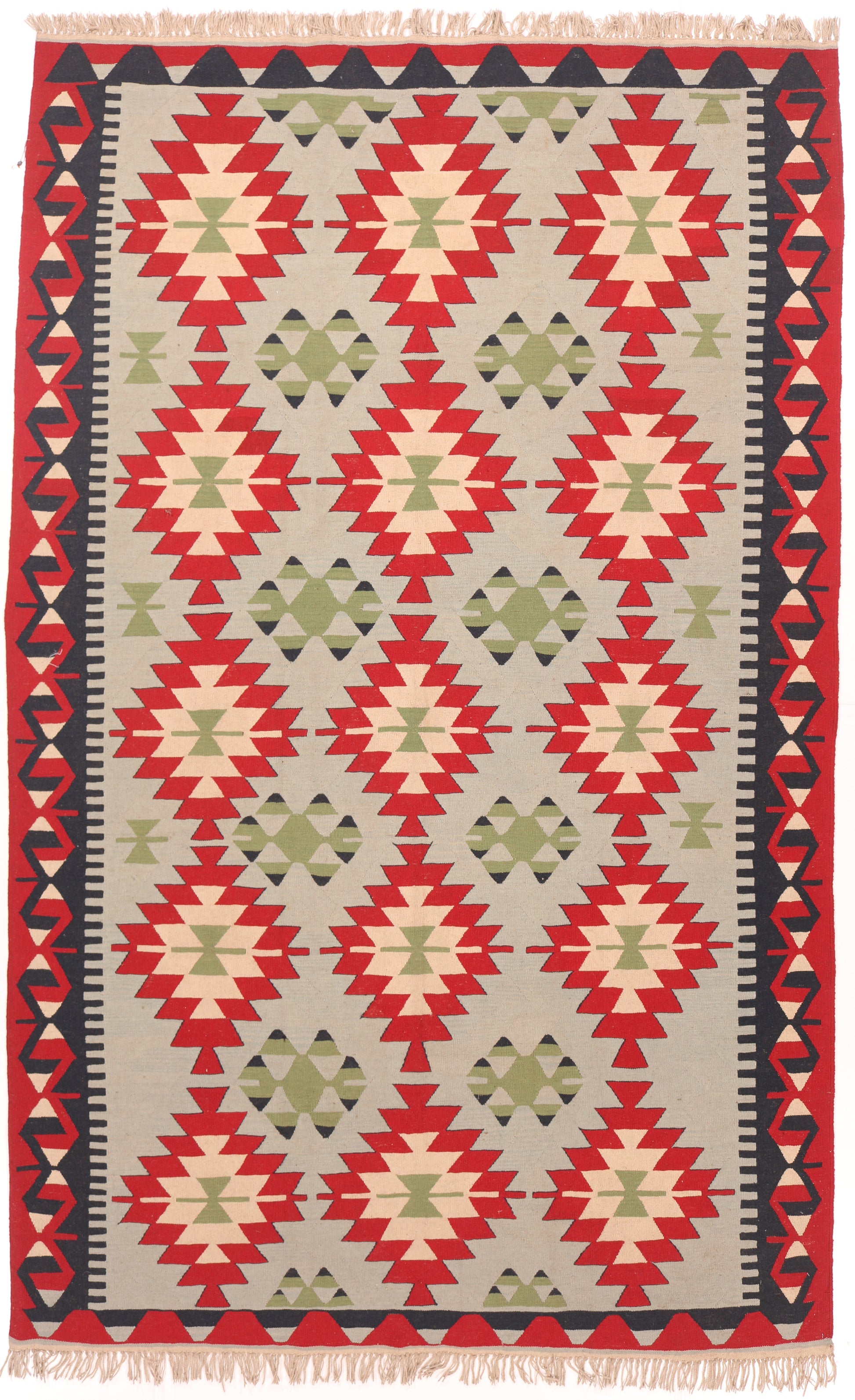 Red and Green Rug